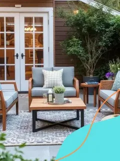 Shein’s affordable outdoor furniture for patios