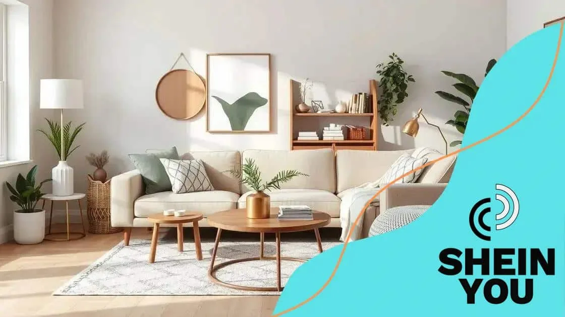 Shein's eco-conscious home goods: a stylish choice