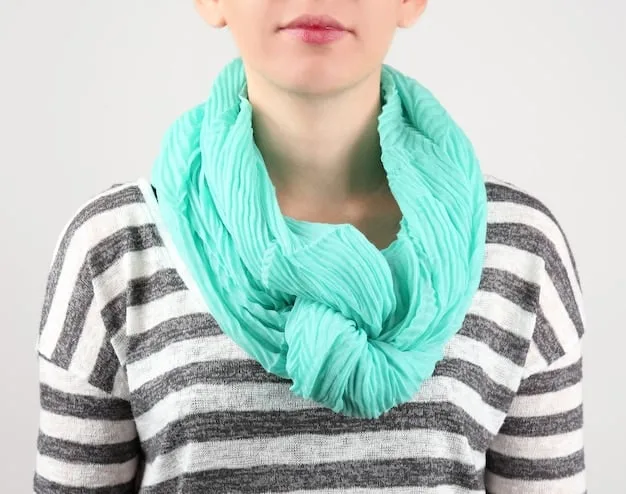 A collage showcasing different ways to style a scarf, including a classic neck drape, a chic knot, a head wrap, and a scarf tied to a handbag.