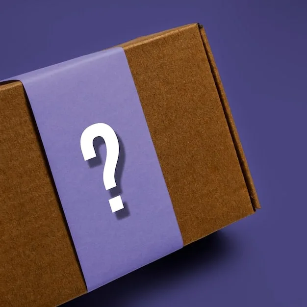 A close-up shot of a SHEIN mystery box being taped closed, with