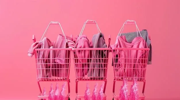 A split-screen visual. On one side, a SHEIN shopping cart with multiple clothing items, showcasing the original prices. On the other side, the same cart with a visible discount applied from an influencer code, highlighting the final, reduced price. Text overlay reads