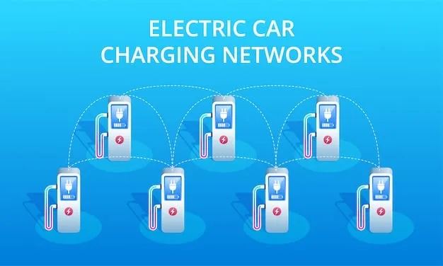 A close-up diagram showing the components of a wireless EV charging system. The diagram should illustrate the transmitting coil, receiving coil, and the electromagnetic field between them. Add labels to each key component.