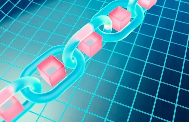 A conceptual image of digital currency flowing through a blockchain network, illustrating the secure transfer of funds. The image highlights the use of blockchain in financial transactions and its potential to streamline payment systems.