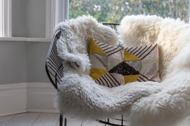 Cozy reading nook
